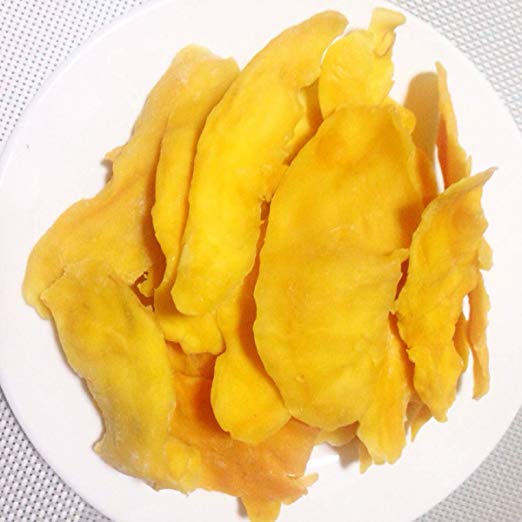 2 Pound (908 grams) Dried peeled mango slices Grade A from Yunnan
